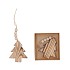 FEE NATURAL HANGER TREE 10X10CM  P/2