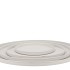 COASTER NORDIC WHITE TRAY METAL 26X3CM