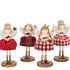 LOULOU JOLLY RED STANDING GIRL ASS 6X10X17CM