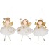 LOULOU COZY GOLD HANGER DANCING GIRL ASS 14X10X2CM