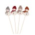 PICK SHINE JOLLY RED SNOWMAN ASS 6X40CM