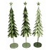 EVY MAJESTIC GREEN XMAS TREE METAL ASS 30X116CM NM