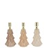JAZZ COZY SAND CANDLE HOLDER X-MAS TREE ASS 8X13CM