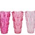 JAZZ JOLLY PINK VASE ASS 16X28CM