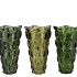 JAZZ MAJESTIC GREEN VASE ASS 16X28CM NM