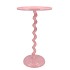 SEPHORA JOLLY PINK SIDE TABLE 35X35X62CM NM