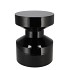 SEPHORA WILD BLACK STOOL / SIDE TABLE 30X30X38CM