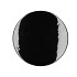 SEPHORA WILD BLACK STOOL / SIDE TABLE 30X30X38CM