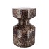 SEPHORA WILD LEOPARD STOOL / SIDE TABLE 30X30X38CM