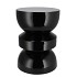 SEPHORA WILD BLACK STOOL / SIDE TABLE 32X32X45CM