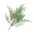 SILK FERN MAIDEN HAIR BRANCH GREEN SNOWY 76CM NM