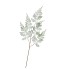 SILK FERN FOREST GREEN SNOWY 106CM