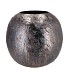 NOAH WILD BLACK VASE BALL IRON 25X25X22CM