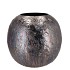 NOAH WILD BLACK VASE FLOWER BALL IRON 20X20X18CM