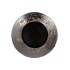 NOAH WILD BLACK VASE FLOWER BALL IRON 20X20X18CM