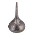 NOAH WILD BLACK VASE IRON 40X74CM