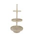 STORAGE SHELF SWIRL COZY SAND 45X45X100CM