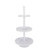 STORAGE SHELF SWIRL NORDIC WHITE 45X45X100CM