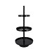 STORAGE SHELF SWIRL WILD BLACK 45X45X100CM
