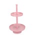 STORAGE SHELF SWIRL JOLLY LIGHT PINK 35X35X62CM