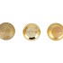 DECO UNBREAKABLE GOLD PEAK ASS 6X6X30CM NM