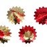 GLAM WILD RED MIX TREE IRON ASS 22X22X40CM