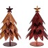 GLAM SCOTTISH BROWN MIX TREE IRON ASS 14X14X18CM