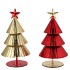 GLAM WILD RED MIX XMAS TREE IRON ASS 11X11X18CM