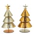 GLAM MAJESTIC GREEN MIX XMAS TREE IRON ASS 11X11X18CM