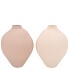 LUXX COZY SAND VASE ORGANIC ASS 17X17X23CM