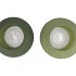 LUXX MAJESTIC GREEN VASE SWIRL ASS 19X19X20CM