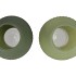 LUXX MAJESTIC GREEN VASE SWIRL ASS 18X18X30CM