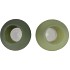 LUXX MAJESTIC GREEN VASE SWIRL ASS 12X12X15CM