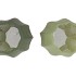 LUXX MAJESTIC GREEN VASE ARCHES ASS 14X14X44CM