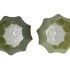 LUXX MAJESTIC GREEN VASE ARCHES ASS 20X20X33CM