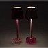 LUCE JOLLY PINK GLASS ON FOOT LED ASS 11X11X33CM