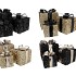 SPARKLE GIFTBOX BLACK LED S/3 10X11/13X13/15X17CM