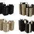 SPARKLE GIFTBOX BLACK LED S/3 15X25/20X35/25X42CM