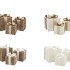 SPARKLE GIFTBOX COZY GOLD LED S/3 10X11/13X13/15X17CM