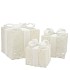 SPARKLE GIFTBOX COZY GOLD LED S/3 10X11/13X13/15X17CM