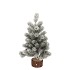 SNOWFLAKE NORDIC GREEN TREE 30CM