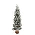 SNOWFLAKE NORDIC GREEN TREE 60CM