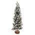 SNOWFLAKE NORDIC GREEN TREE 85CM