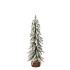 SNOWFLAKE NORDIC GREEN TREE 30CM