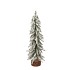 SNOWFLAKE NORDIC GREEN TREE 37CM