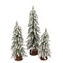 SNOWFLAKE NORDIC GREEN TREE 50CM