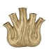 AGLIO GOLD VASE OVAL 25X11X24CM NM