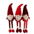 GNOME JOLLY RED TEDDY ASS 18X12X60CM