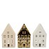 JOLIE COZY GOLD HOUSE T-LIGHT ASS 15X8X26CM