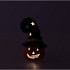 JOLIE SCOTTISH ORANGE PUMPKIN HAT LED LIGHT 9X8X14CM